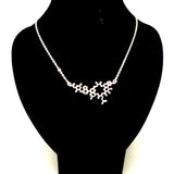 Oxytocin Molecule Necklace Choker