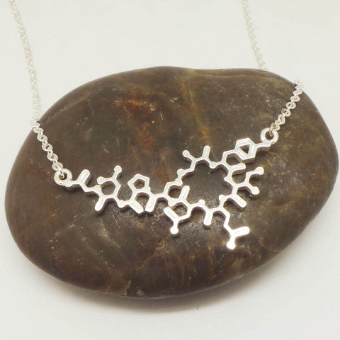 Oxytocin Molecule Necklace Choker