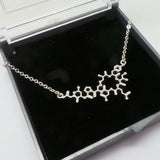 Oxytocin Molecule Necklace Choker