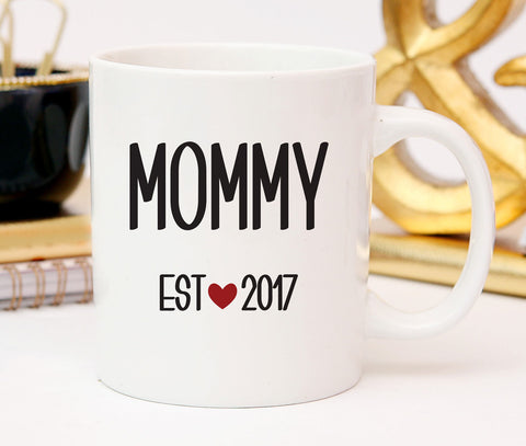 Mommy Mug, Mom Mug, Gift For Mom, New Mom Gift, Coffee Mug For Mom, Mom To Be, Mommy And Daddy Mugs, New Parents Gift, Coffee Cup for Mom,