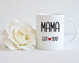 Mama Mug, Coffee Mug, Mom Mug, Gift For Mom, New Mom Mug, Custom Mug For Mom, Baby Shower Gift, Baby Mama Mug, Pregnancy Reveal Photo Prop