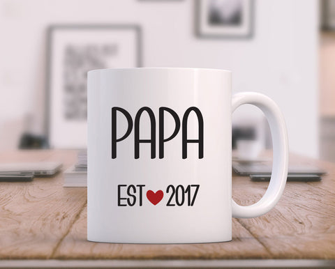 Papa Mug, Coffee Mug, Grandpa Mug, New Dad Mug, New Grandpa Gift, Gift For Grandpa, Fathers Day Gift, Grandfather Gift, New Papa, Coffee Cup