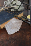 Clear Quartz Crystal Point 250g || Crystal Point || Clear Crystal Generator || Raw Crystal Point || Crystal Grid || Altar Crystal || Grid