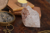 Rutilated Clear Quartz Crystal Point 375g || Rutilated Crystal || Clear Crystal Generator || Crystal Grid || Collector's Crystal || Reiki