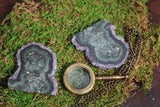 Amethyst Stalactite || Stalactite Slice || Crystal Flower || Amethyst Slice || Raw Amethyst || Druzy Stalactite || Agate Slice || Ornament |