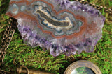 Amethyst Stalactite || Stalactite Slice || Crystal Flower || Amethyst Slice || Raw Amethyst || Druzy Stalactite || Agate Slice || Ornamental