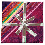 SALE Blushing Blooms Batiks Stack Pack/Layer Cake by Kathy Engle for Island Batiks - 42, 10" X 10" Precut Batik Fabrics