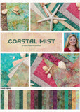 SALE Coastal Mist Batiks Stack Pack/Layer Cake by Kathy Engle for Island Batiks - 42, 10" X 10" Precut Batik Fabrics
