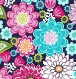 SALE Emma in Jewel from Emma's Garden by Michael Miller - 100% Cotton Fabric -CX7274-JEWE-D