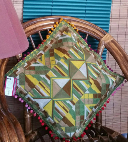 Boho Couch Cushion cover, Farmhouse pillow, gypsy pillow cover, designer pillow, xmas gift for her, boho accent pillow, boho pillow