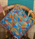 Boho Couch Cushion cover, Farmhouse pillow, gypsy boho pillow cover, designer pillow, boho pillow, xmas gift for her, boho accent pillow