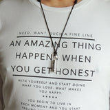 Men's Women Adjustable Necklace 925 Sterling Silver Buddhism Protection Prayer南无阿弥佗佛 Pendant with Wax Rope DiyNotion NK177