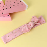 Pink Organic Baby Headband Set/ Baby Headbands/Baby Girl Gift/Newborn Headband/Toddler Headband/Infant Headband/Baby Headwrap