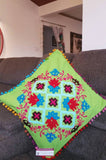Suzani pillow cover, Boho couch cushion, boho accent pillow, Boho bed pillow, Gypsy pillow, Bohemian patio, patio decor, xmas gift for her