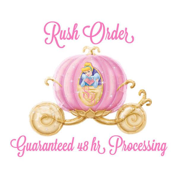 RUSH ORDER FEE for Spoiled Brats Boutique -  Ships within 48hrs