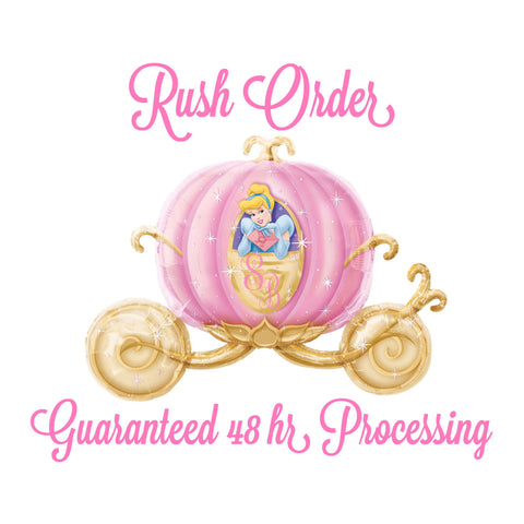 RUSH ORDER FEE for Spoiled Brats Boutique -  Ships within 48hrs