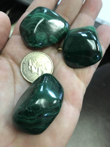 Tumbled Malachite Large