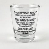 Essential Oils Shot Glass – Recipes Allergy Cold Flu Sore Throat Digestive Cold Sore - by Hidden Essentials