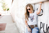 Cow Tee, Cow Shirt, Ranch, Cowgirl Shirt, Farm, Farm Life, Cow, Cow Love, Country Love Shirt , Hippie, Hipster Shirt , Rodeo,Hippie Cow