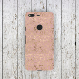 Geometric Rose Gold Case iPhone 7, iPhone 7 Plus, iPhone 6, iPhone 5, Samsung Galaxy S7, Edge, S6, S6, S4, Google Pixel