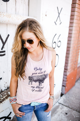 Cow Tank Top, Cow Shirt, Western Tank Top, Country Tank Top, Cowgirl Tank Top, Rodeo Tank Top, Ranch Tank Top, Bella Canvas, Cow Tee