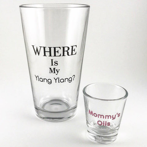 Women's Gift 2Pack - Discounted - Essential Oils Gifts - Glassware