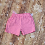 Girls Light Pink Sequin Shorts