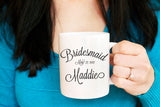Bridesmaid Gift Idea, Personalized Bridal Party Gift, For Bridesmaid, Will You Be My Bridesmaid, Bridesmaid Mug, Coffee Mug For Bridesmaid
