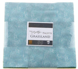 SUPER DEAL Jinny Beyer Palette - Grassland Patty Cake/Layer Cake by Jinny Beyer for RJR Fabrics - 42, 10 inch Precut Fabric Squares