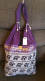 Pretty Purple elephant bag,Ethnic Bags, christmas gift, Shoulder bag, Tote Bag, Purple Purse, Boho Bags, Indian Handbag, Hippie bag