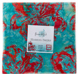 SALE Blossom Batiks Patty Cake/Layer Cake by RJR Fabrics for RJR Fabrics - 42, 10 inch Precut Fabric Squares