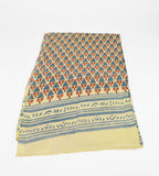 Block Print Cotton Pareo Beach Wrap Sarong Hand Block Printed Wraparound Cotton Shawl Scarf Pareo Mother's Day Gift Idea Pareo in Cotone