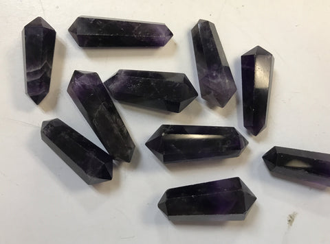 Amethyst Double Terminated Point - Third Eye - Sixth Chakra - Reiki - Energy Healing