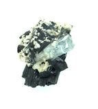 Aquamarine in Tourmaline from Namibia Collected in the 1960s