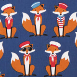 SALE Fabulous Foxes Ten Squares/Layer Cake by Andie Hanna Sailor for Robert Kaufman - 42, 10 inch Precut Fabric Squares