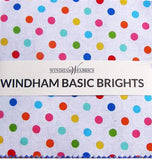 SUPER DEAL Basic Brights 10" Squares/Layer Cake by Windham Fabrics for Windham Fabrics - 42, 10 inch Precut Fabric Squares