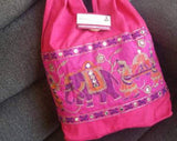 Elephant Purse Hand Embroidered Bags Ethnic Hand Bag Ethnic Shoulder bag Short Handle Bags Ethnic Bags Boho Shoulder Bags Everyday Purse
