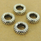 4 Pcs 925 Sterling Silver Spacers Vintage DIY Jewelry Making WSP535X4 Wholesale: See Discount Coupons in Item Details