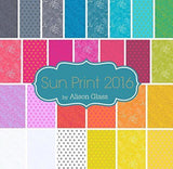 SALE Sun Print 2016 Sundaes/Layer Cake by Alison Glass for Andover Fabric - 42, 10 inch Precut Fabric Squares