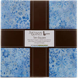 SALE Artisan Batiks - Noel 4 Metallic Ten Squares/Layer Cake by Lunn Studios for Robert Kaufman - 42, 10" Precut Fabric Squares