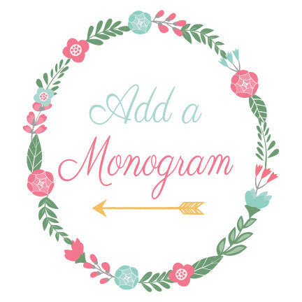 Add Monogram | Name | Number
