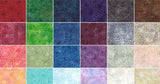 Mosaic Batiks 10 Karat Jewels/Layer Cake by Wilmington for Wilmington Prints - 42, 10 inch Precut Fabric Squares