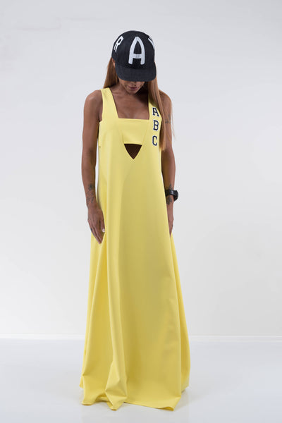 Plus size dress /Summer dress /Unique long dress/Extravagant Dress/Sleeveless dress/Casual dress