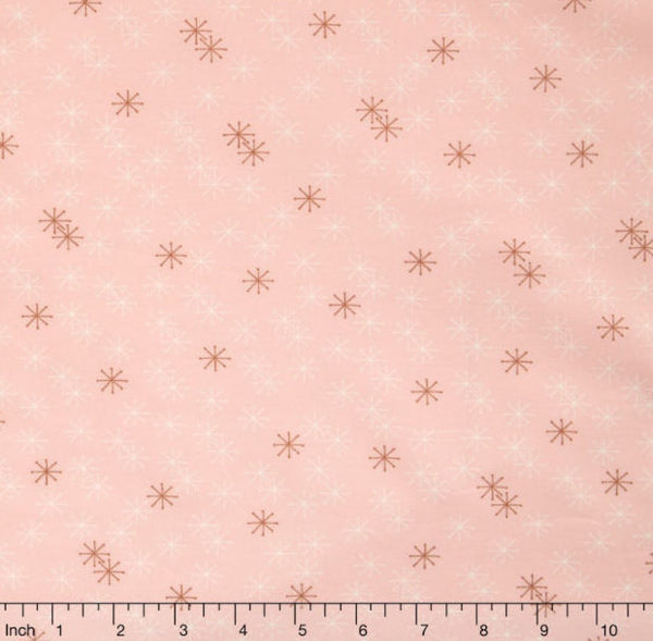 Mistletoe Lane - Snowflake Lotus Yardage by Bunny Hill Designs for Moda Fabrics - Sold by Half Yard