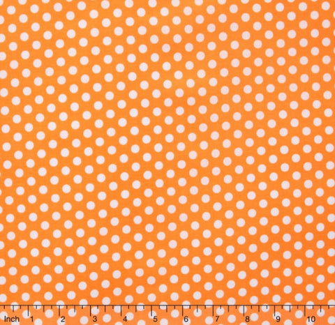 Happy Dots - Kiss Dot Apricot Yardage by Michael Miller Fabrics for Michael Miller - Sold by Half Yard