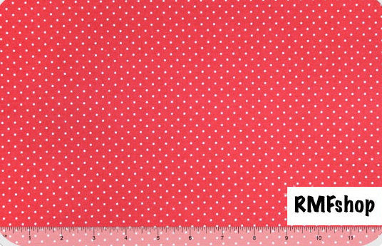 Windham Basic Brights - Small Dot Red Yardage by Windham Fabrics for Windham Fabrics - Sold by Half Yard