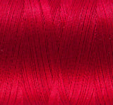 Aurifil Italian Thread 50wt, 100% Cotton Mako Thread - Large Spool - 1422 Yards - Wine # 2260 - For Piecing & Applique.