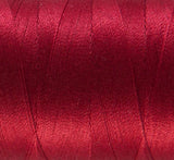 Aurifil Italian Thread 50wt, 100% Cotton Mako Thread - Large Spool - 1422 Yards - Burgundy #1103 - For Piecing & Applique.
