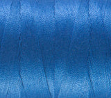 Aurifil Italian Thread 50wt, 100% Cotton Mako Thread - Large Spool - 1422 Yards - Delft Blue #2730 - For Piecing & Applique.