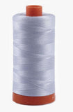 Aurifil Italian Thread 50wt, 100% Cotton Mako Thread - Large Spool - 1422 Yards - Light Robins Egg #2710 - For Piecing & Applique.